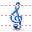 Treble clef SH icon
