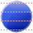 Blue button icon