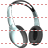 Head phones v2 icon