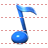 Music note icon