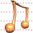 Music notes v2 icon
