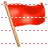 Red flag icon