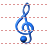 Treble clef icon