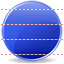 Blue button SH icon
