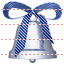 Blue Christmas Bell icon