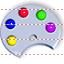 Color palette SH icon