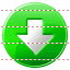 Go down icon