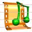 Music frame icon
