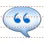 Quotation icon