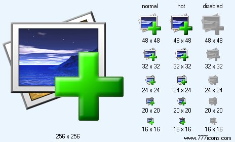 Add Pictures Icon Images