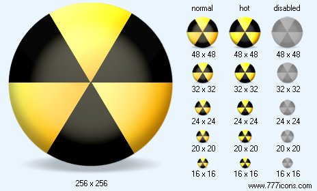 Atomic with Shadow Icon Images
