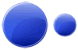 Blue button ico