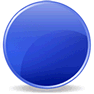 Blue Button with Shadow icon