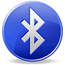 Bluetooth with Shadow icon
