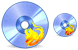 Burn cd SH icons