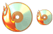 Burn CD v2 icons