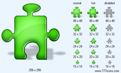 Component with Shadow Icon Images