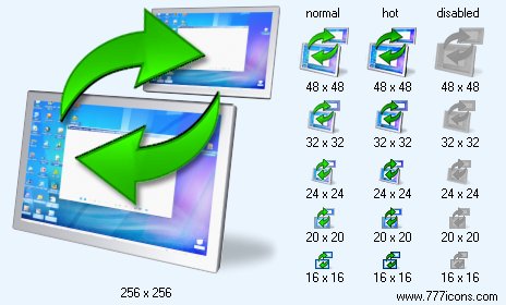 Data Synchronization with Shadow Icon Images