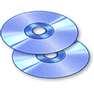 Disks with Shadow icon