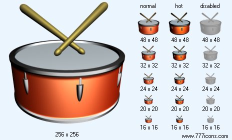 Drum Icon Images