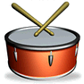 Drum with Shadow icon