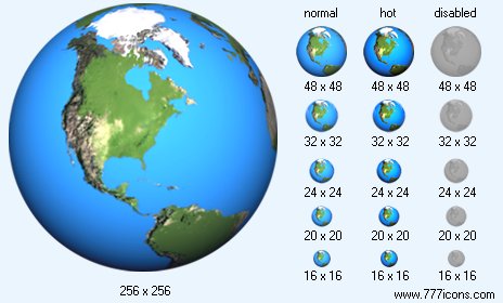 Earth Icon Images