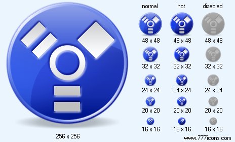 Firewire with Shadow Icon Images