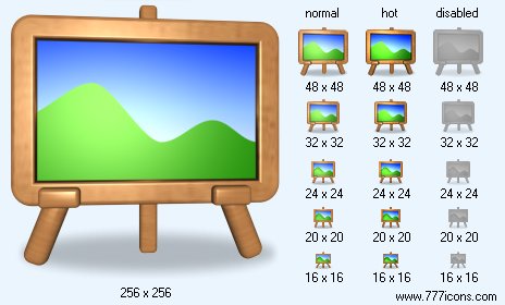Gallery with Shadow Icon Images