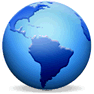 Globe with Shadow icon