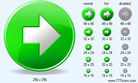 Go Forward with Shadow Icon Images
