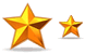 Gold star SH icons