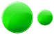 Green button icons