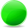Green Button with Shadow icon