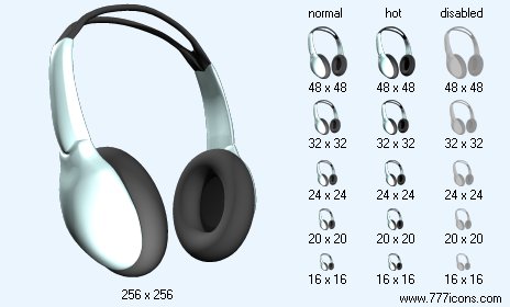 Head Phones V2 Icon Images