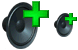 Increase volume icons