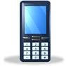 Mobile Phone with Shadow icon