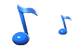 Music note icons