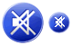 Mute icons