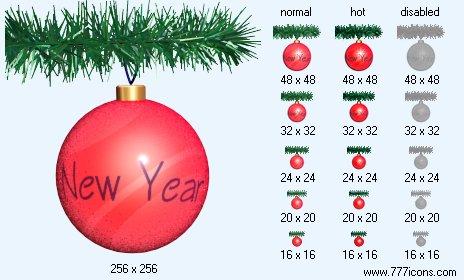 New Year Icon Images