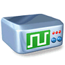 Oscilloscope with Shadow icon