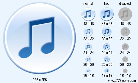 Play Music Icon Images