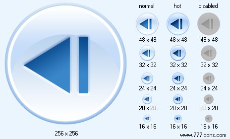 Previous Icon Images