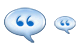 Quotation icons
