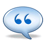 Quotation with Shadow icon