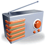 Radio with Shadow icon