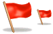 Red flag SH icons