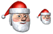 Santa Claus icons