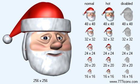 Santa Claus Icon Images