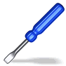 Screwdriver with Shadow icon