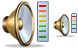 Sound level  SH icons